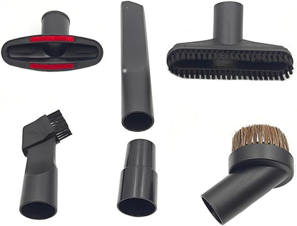 32mm (1-1/4 inch) &35mm (1-3/8 inch) Vacuum Attachments-Vacuum Cleaner Accessories Brush Kit Fits Vacuum Cleaner (6pcs)