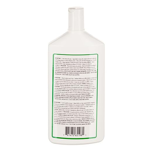 Unger Commercial RubOut Hard Water Stain Remover - 16 oz Professional Window and Glass Cleaner Solution - Removes Mineral Buildup, Rust, and Soap Scum for Clear Surfaces - RUB50