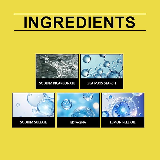 Multi-Purpose Stain Remover Powder – Fast-Acting Cleaner for Kitchens, Bathrooms, Floors, Toilets & Cars, Removes Limescale, Rust, Yellowing & Tough Stains (1)