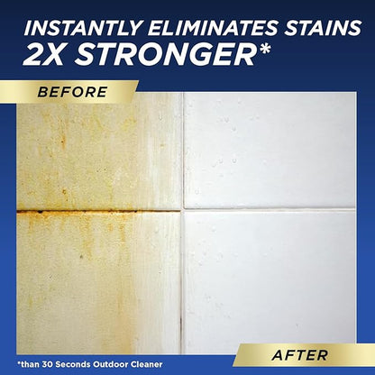 30 SECONDS Pro Mold and Mildew Stain Remover | Scrub Free | Brighter Results Instantly | Ready To Use Refill | 128 fl. oz. (2 PACK)