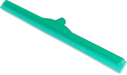 Carlisle FoodService Products 4156809 Spectrum Double Foam Rubber Floor Squeegee, 24" Length, Green (Case of 6)