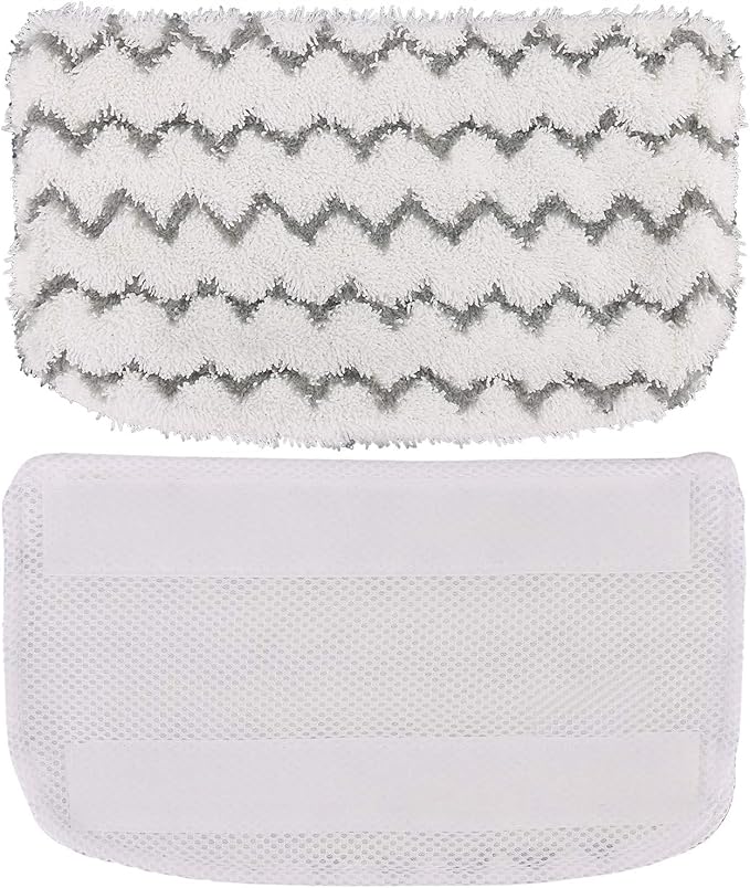 6 Pack Thickened Steam Mop Replacement Pads, Durable Microfiber Mop Pads Compatible with Shark S1000/S1000A/S1000C/S1000WM/S1001C, Washable Pads for Pet Owners and Families with Kids