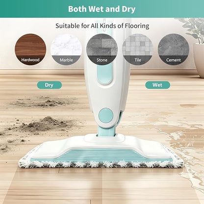 6 Pack Microfiber Steam Mop Replacement pads for Shark Steam Mop S1000, S2001,S1000A, S1000C, S1000WM, and S1001C,Washable & Reusable Steam Mop Pads Safe for all Floor have Super-Absorbent