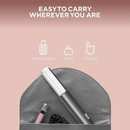 Flint All-in-One Fabric Shaver, Compact, Retractable & Travel-Friendly Fuzz Remover with 2 Fabric-Safe Care Surfaces, Lint Brush & Lint Roller, Ultimate Depiller for Clothes, Eco-Friendly