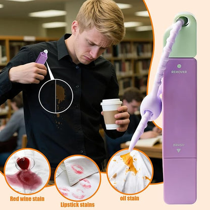 Stain Pen For Clothes, Portable Stain Remover Pen, Instant Double-Ended Spot Cleaner Fabric Cleaning Sticks For Clothing Bleaching