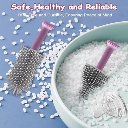 5-in-1 Long Handle Electric Bottle Brush Cleaner and Straw Cleaning Brush with Removable Brush Head, Multi-Function Rechargeable,for Stanley Cups, Baby Bottles, Pacifiers, Coffee Cups, Sports Bottles