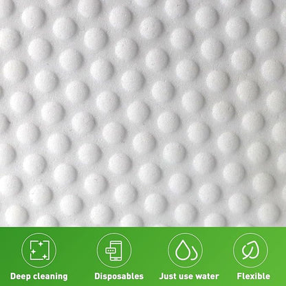 Magic Sponge Eraser Sheets- garvonti 30 Pack Melamine Foam Sheet in Bulk, Convex Point Heavy Duty Melamine Eraser, Thickened Disposable Melamine Foam Cleaning Eraser Pads