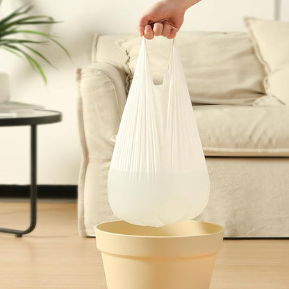 5 Gallon Compostable Handle Trash Bags Compost Food Scrap Waste Bags with US BPI ASTM D6400 and Europe OK Compost Home Certified Christmas Gift 50 Couts