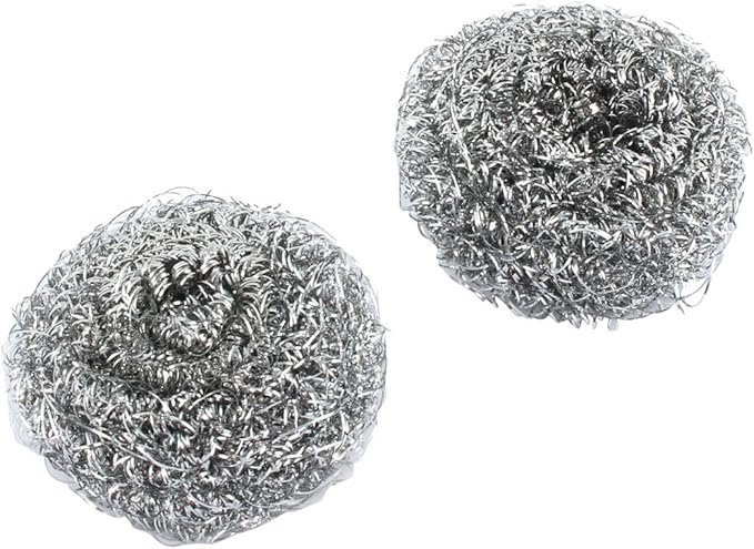 Ruilogod Steel Wire Kitchen Bowl Dish Pot Scrubber Scourer Cleaning Washing Ball 2 Pcs (id: b19 2b6 078 547 794