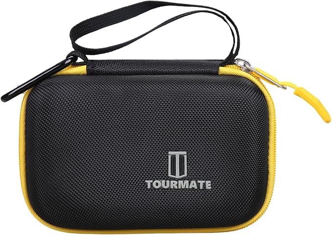 Tourmate Hard Storage Case Compatible Fanttik B8 Ace Electric Air Duster,Travel Box for B11 Pro Max Electric Air Duster Compressed Air Duster（Case Only） (Black & Yellow)