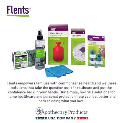 Flents Lens Wipes, Wipe 'N Clear Basic, 400 Count, Pre-Moistened, Streak-Free, Safe for Glasses, Sunglasses, Gentle Cleaning, Clear Vision, Streak-Free, Individually Wrapped for Travel & Convenience