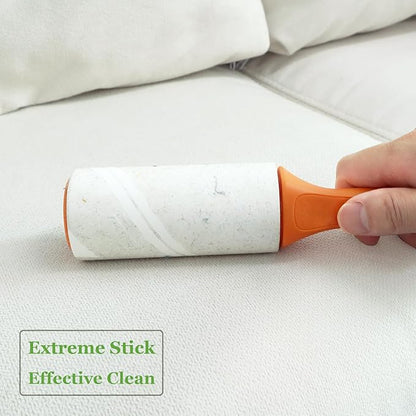 4 inch Lint Roller Refills Compatible with Evercare and Other Lint Rollers with 1 1/2 inch Inside Diameter Extreme Stick 90 Sheets Each Refill (Pack of 6, 540 Sheets Total)