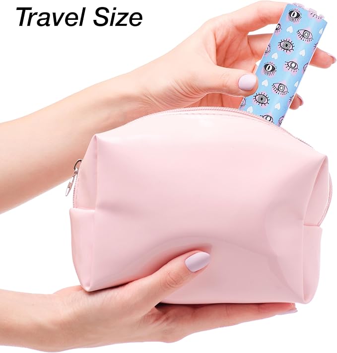 5pc Pop Art Mini Lint Roller Value Pack – Colorful Compact Rollers for Travel | Pet Hair & Lint Remover for Clothing & Household Use | Portable On-the-Go Lint Removers – Fun