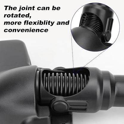 1 1/4" 32mm Vacuum Floor Brush Head Replacement Compatible with Shop Vac Univesal Vacuum Cleaner Brush Head Attachment Kit Tool for Wet Floor,Tile,Carpet
