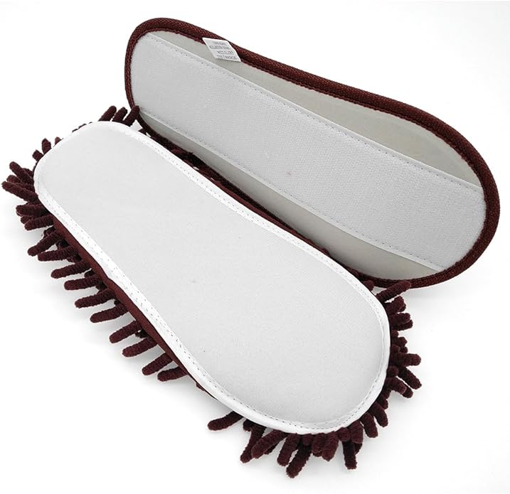 Selric Super Chenille Microfiber Washable Mop Slippers Shoes, Detachable Mopping Shoes, Floor Dust Dirt Hair Cleaner, Multi-sizes Multi-Colors Available