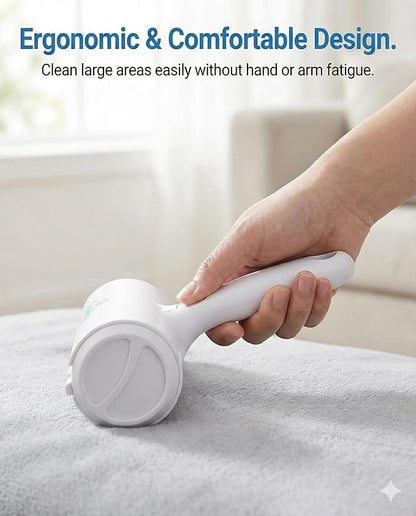 Pet Hair Remover Roller – Reusable Lint Roller for Pet Hair, Dog & Cat Hair Remover – Self-Cleaning Fur Removal Tool for Couch, Sofa, Furniture, Carpet, Car Seats & Bedding – No Refills Needed