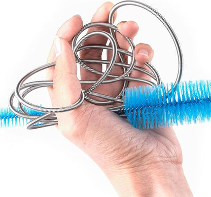 Flexible Drain Pipe Brush，Suitable for AC Drain Lines、cpap Cleaning、Shower Drain Brush、Pipe Cleaning