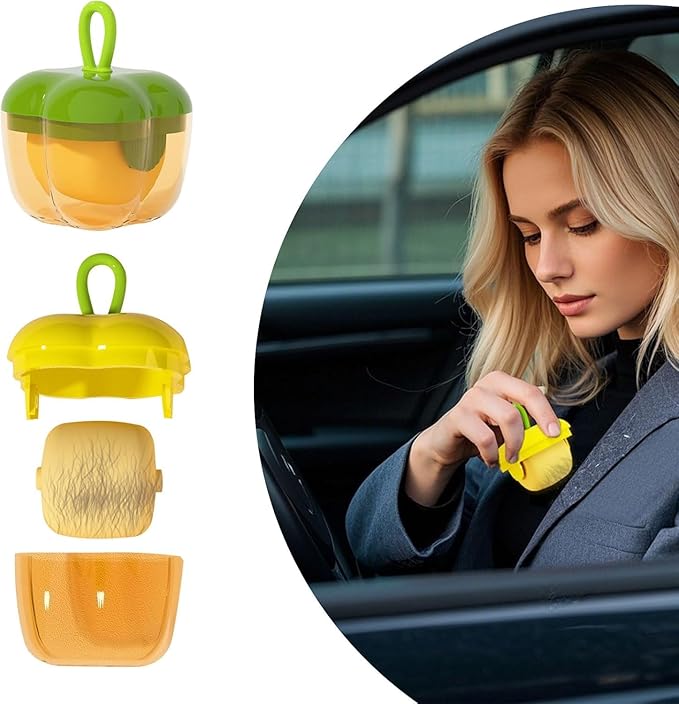 2 Pieces Portable Mini Lint Rollers for Dog Cat Hair, Washable Hair Remover for Cleaning Various Dust and Debris, Sticky Roller Reusable Lint Remover for Travel, Eco-Friendly Compact Design
