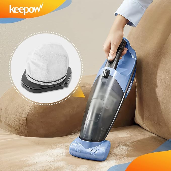 KEEPOW Cordless Vacuum Filter Replacement Compatible with Shark Cordless Handheld Vacuum SV780 SV75Z SV728N SV726N, Replacement Part# XF769, XSB726N (6 Pack)