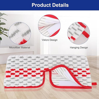 Spray Mop Pads Compatible with Oceda ProMist MAX Microfiber Spray Mop - Mop Replace Head for Dry/Wet Use - Reusable Washable Dust Mop Refills for Floor Cleaning,3 Pack