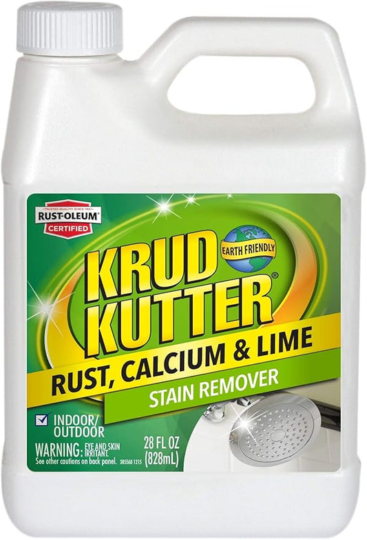 Krud Kutter 305475 Rust Calcium and Lime Stain Remover, 28 oz, 28 Fl Oz