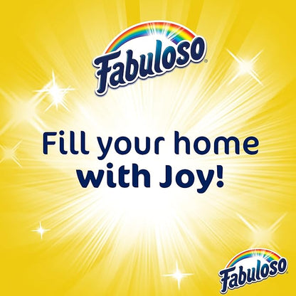 Fabuloso Multi-Purpose Cleaner and Floor Cleaner, 2X Concentrated Formula, Long-Lasting Freshness, Spring Fresh Scent, 56 oz (Pack of 2)