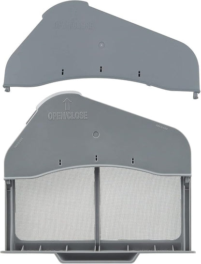 AMI PARTS DC97-16742A Dryer Lint Filter Case Screen & DC61-02610A Lint Filter Case Upgraded Stainless Steel Screen Compatible With Samsung Dryer Replaces AP5306681 PS4221839