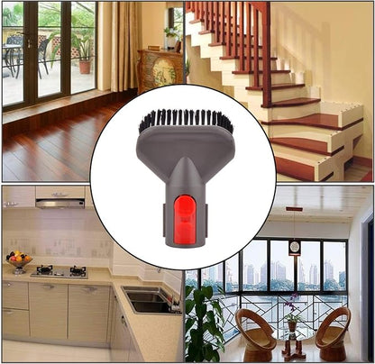 Fullclean Stubborn Dirt Tool Attachments Compatible with Dyson Gen5 V15 V12 V11 V10 V9 V8 V7 Vacuum Cleaner Hard Bristle Accessories Tool Replacement Parts