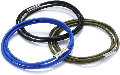 Trash Can Rubber Bands 3Pcs, Large Rubber Bands Heavy Duty, Fits 13-30 Gallon Trash and Garbage Cans, High Elastic Trash Bag Holder Bands for Kitchen Office Garage, Secure Garbage Bags in Place