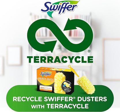 Swiffer Dusters Heavy Duty Multi-Surface Duster Refills for Cleaning, Unscented, 11 Count (Pack of 3)