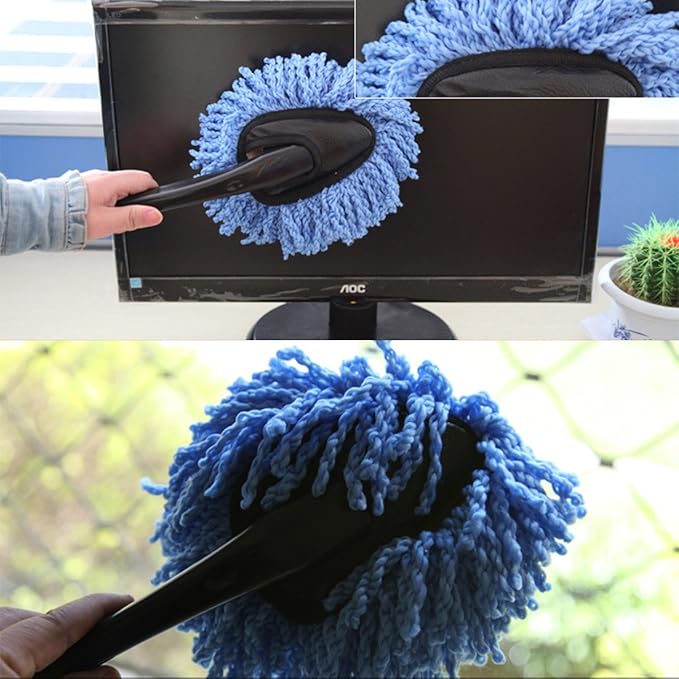 Car Wash Cleaning Brush Microfiber Dusting Tool Duster Dust Mop Home Cleaning Kit