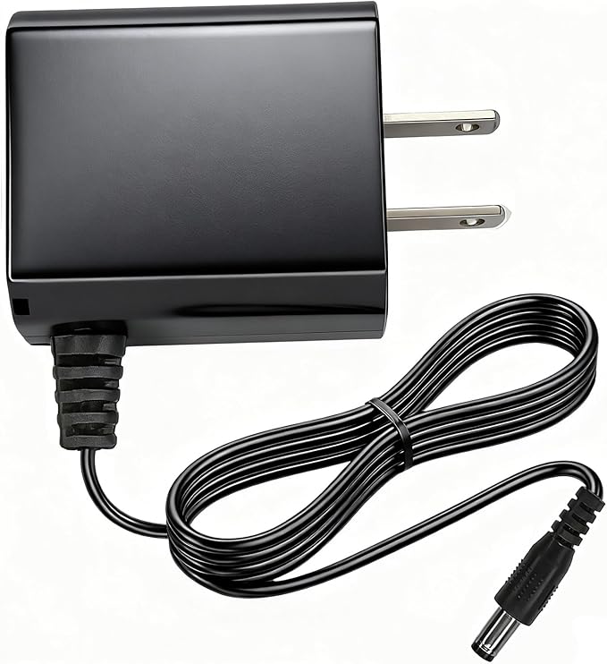 Barrel Tip 5.5V AC/DC Adapter Compatible with Homitt Model HM402A HM402 A Mini Cordless Power Scrubber Electric Spin Brush Shower Scrub & Clean DC 3.65V 18W 6V 1A Battery Charger