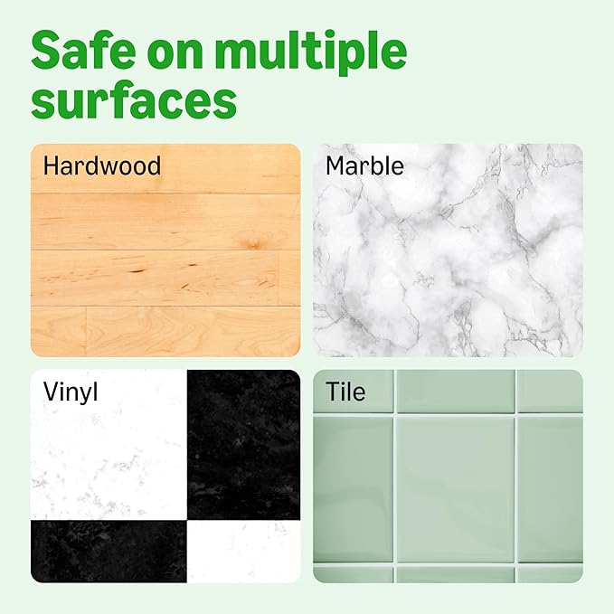 Amazon Basics Dry Sweeping Cloths for Floor Cleaning, Pet Hair, Dust, Dirt, Multi-Surface, Disposable, Fits Swiffer Sweeper Mop Heads, 64 Count, Packaging May Vary