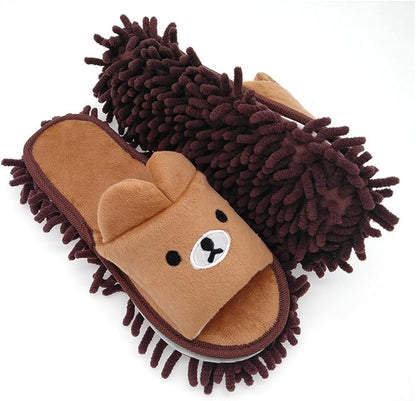 Selric Super Chenille Microfiber Washable Mop Slippers Shoes, Detachable Mopping Shoes, Floor Dust Dirt Hair Cleaner, Multi-sizes Multi-Colors Available