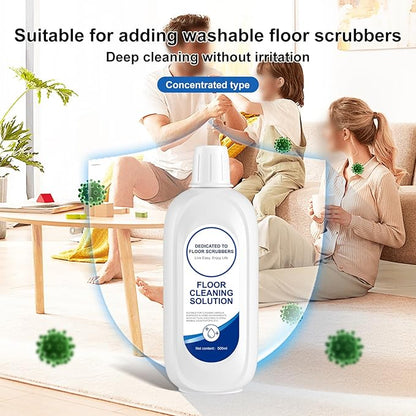 Nukisa Floor Cleaning Solution Compatible With Tineco, Deep Cleans for Multiple Hard Floors, Suitable With All Robot Vacuums with Mopping and Cordless Wet/Dry Vacuum Mop, For Cleaner Solution Refill