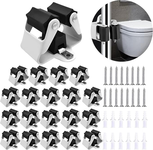 3-H Stainless Steel Broom Holder Wall Mount, Heavy Duty Mop and Broom Organizer with Screws, Tool Storage Rack for Kitchen, Laundry, Bathroom, Garage, Garden Shed,Matte Black,20