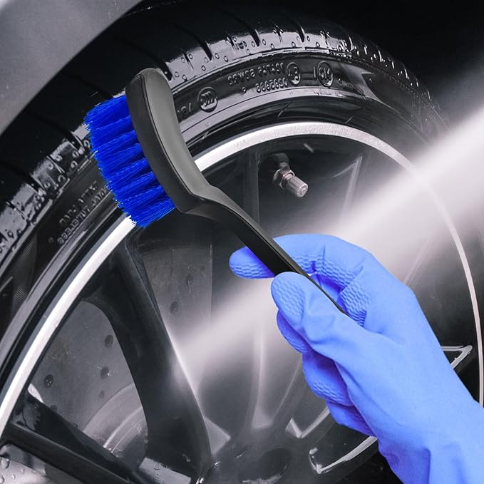 Carpet Brushes for Cleaning, Scrub Brush for Floor Mats, Cleaning Brush for Car Interior and Home, Simple and Practical (1, Blue)
