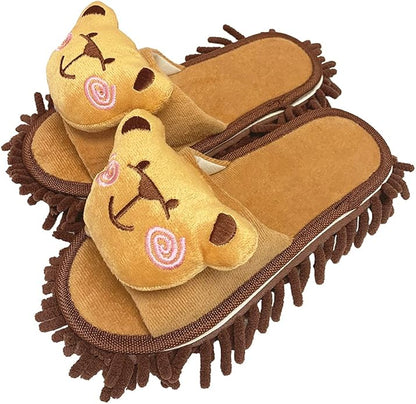 Selric Super Chenille Microfiber Washable Mop Slippers Shoes, Detachable Mopping Shoes, Floor Dust Dirt Hair Cleaner, Multi-sizes Multi-Colors Available