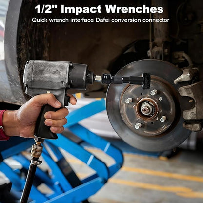 Wheel Hub Resurfacing Kit Wheel Stud and Hub Cleaner for Quick Rust Removal on Lug Studs and Brake Rotors,Includes 7 Cleaning Pads and,Fits 1/2” Wrenches or Electric Drills,Maintenance Tool for Cars