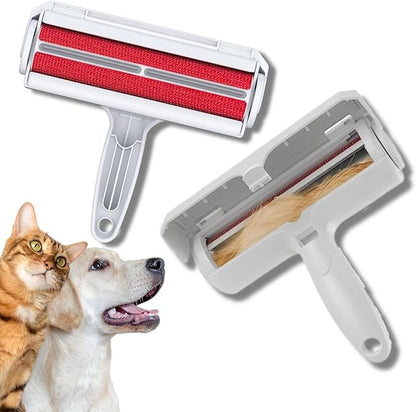 PET Hair Remover - Reusable Dog and Cat Hair Remover, for Couch, Caper, Car Seats, Bedding or Furniture, Upgraded Lint Roller Animal Fur Removal Tool