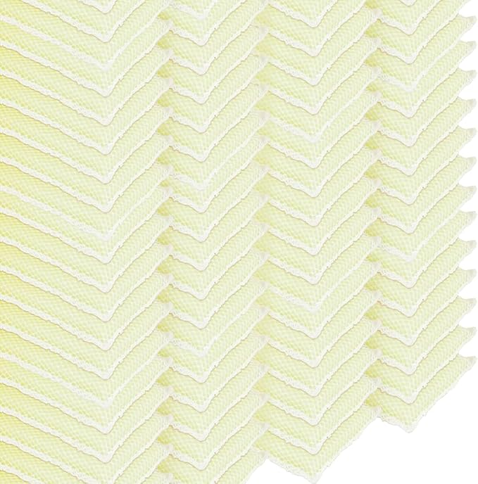 LOLA Nylon Net Sponge Cleaning Pad, 144 Pack, Non Scratch Scrubbers, Safe on Non-Stick Surfaces & Coated Cookware & Dishes - Gentle Effective Cleaning