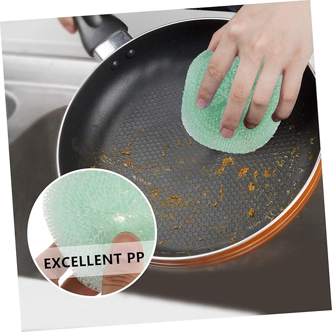 36pcs Multi-Functional Cookware Cleaning Balls Durable Non-Corrosive Scouring Balls for Kitchen Use Compact and Lightweight Dish Scrubbers for Pots and Bowls Cleaning