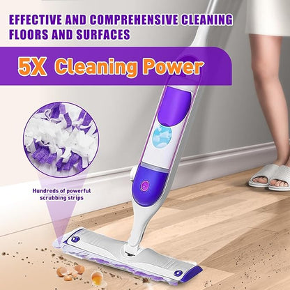 50 Pack Disposable Power Mop Pad Refills for Swiffer Power Mop, Compatible with Swiffer Power Mop Refills, Thickened Multi-Surface Replacements for Swiffer Wet Pads Refill on All Finished Floors