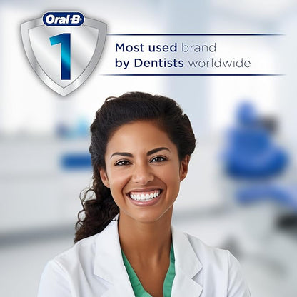 Oral-B Rechargeable Electric Toothbrush, iO5 Customizable Clean, 5 Cleaning Modes, Visual Pressure Sensor to Protect Gums, Travel Case, Black