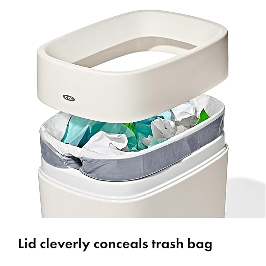 OXO Good Grips Trash Can, Bathroom Trash Can