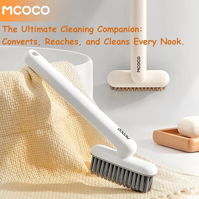 Crevice Cleaning Brush Cleaning Brushes for household use Multi-Purpose Hard Bristle Brushes Bathroom Brush for Kitchen Window Toilet Grout Bottle Sink Corners Blender Small Spaces 2 pack Yellow