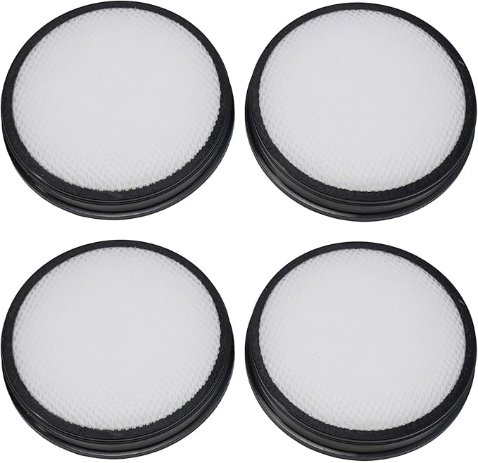 for HarT Replacement HEPA Filter for HART 20V Cordless-Stick Vacuum HPSV01, Captures Dust, Dander, and Particles 0.3µm and Above(4 Pack)