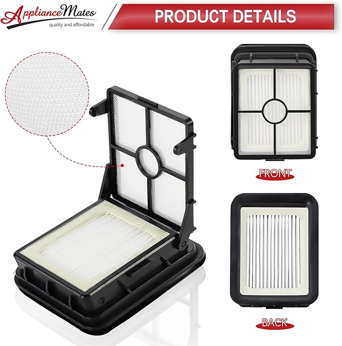 Cross Wave Replacement for Bissell CrossWave Pet Pro 1785 2306 Series Vacuum Cleaner, 3 Pack 1868 Multi-Surface Brush Rolls + 3 Pack 1866 Vacuum Filters, Compare to Part 1608684, 1608683, 160-8683