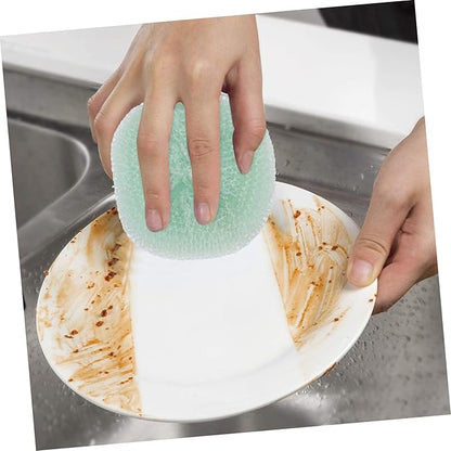 Outanaya 12pcs Kitchen Scouring Ball Washing Pot Ball for Cleaning Safe Scrubbers Kitchen Cookware Random Color
