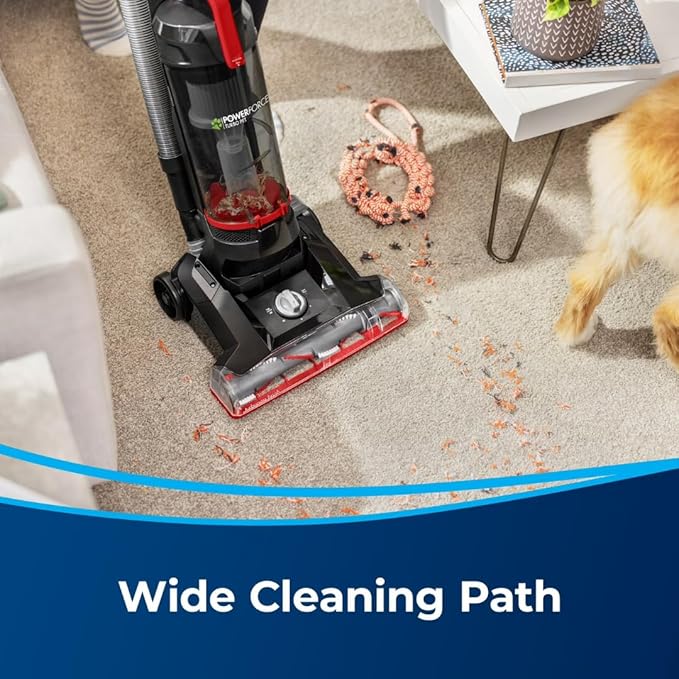 Power Force Helix Turbo Rewind Pet Bagless Upright Vacuum, Multi-Cyclonic, Lightweight, 25Ft Cord, Pet Turbo Brush